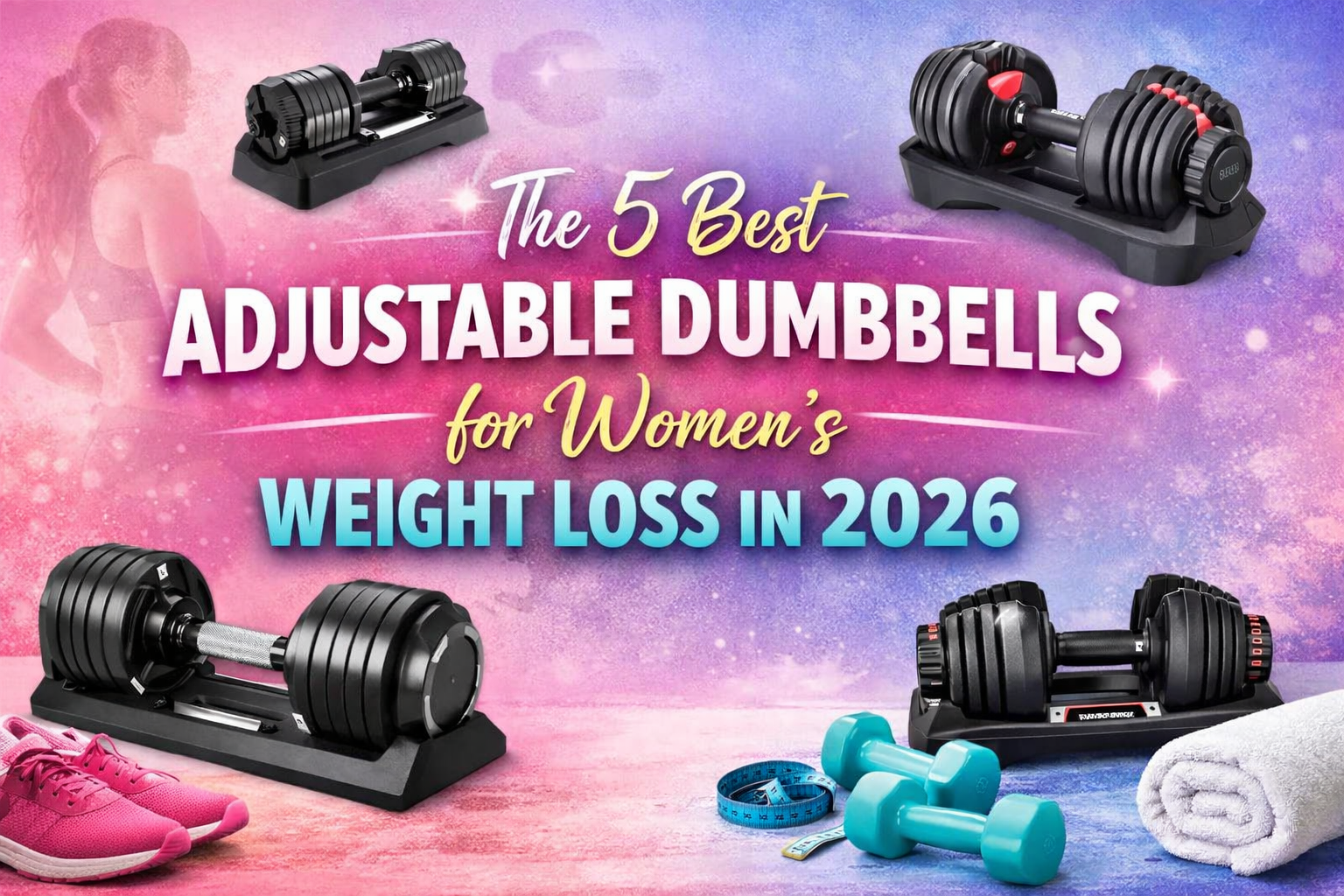 Read more about the article The 5 Best Adjustable Dumbbells for Women’s Weight Loss in 2026