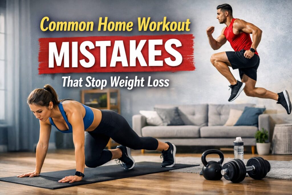 Common Home Workout Mistakes That Stop Weight Loss – Fix Them and Start Losing 2026