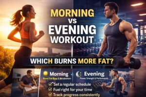 Read more about the article Morning vs Evening Workouts for Fat Loss: Which Is Best ?  2026