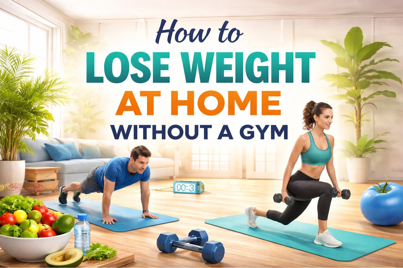 Read more about the article How to Lose Weight at Home Without a Gym in  2026 (Science-Backed Tips)