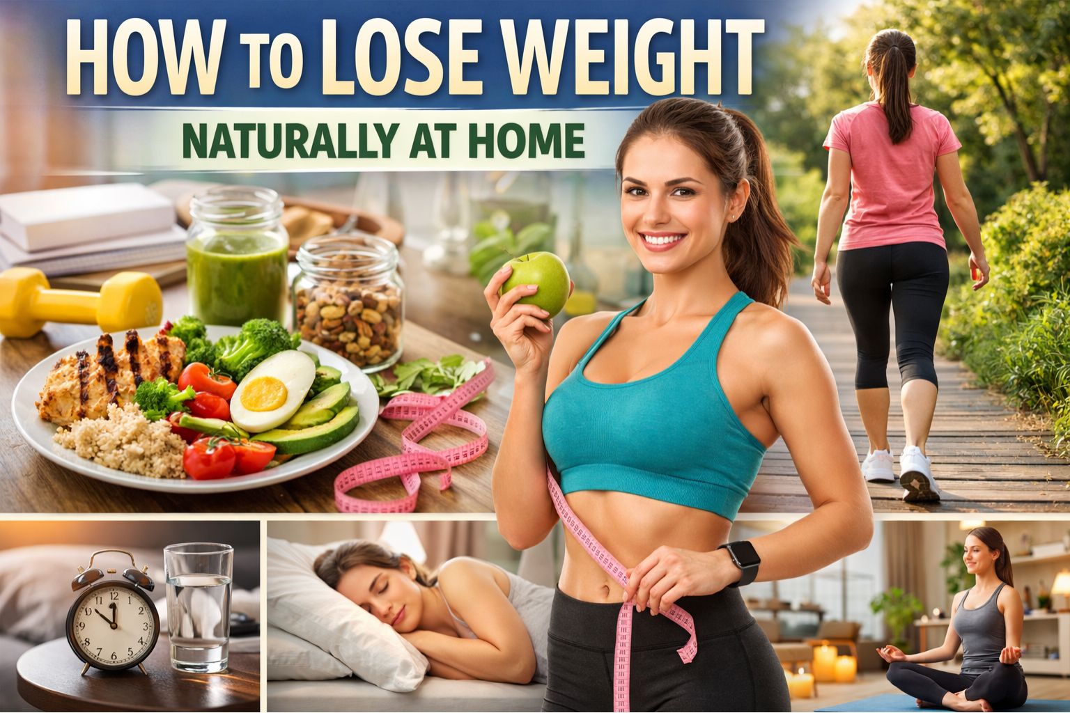 Read more about the article How to Lose Weight Naturally at Home: A Complete Science-Backed Guide in 2026(Beginner Friendly)