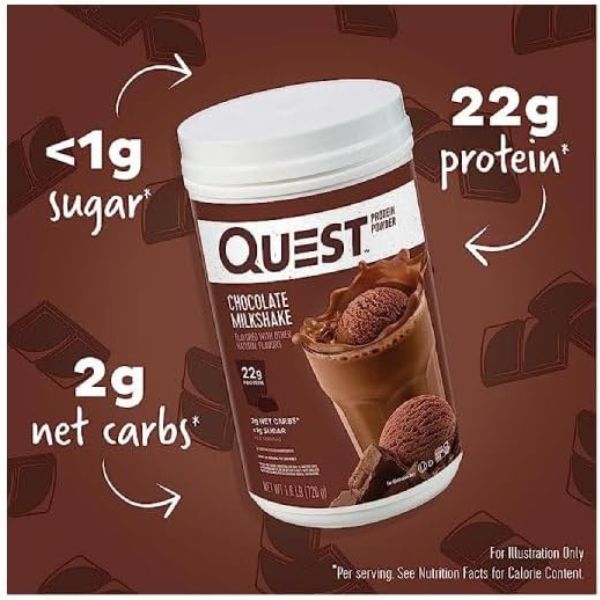 Quest protein powder container for beginners