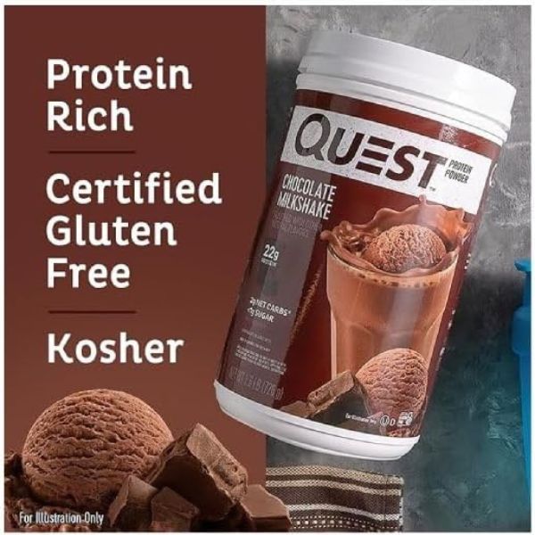 Quest protein powder container for beginners