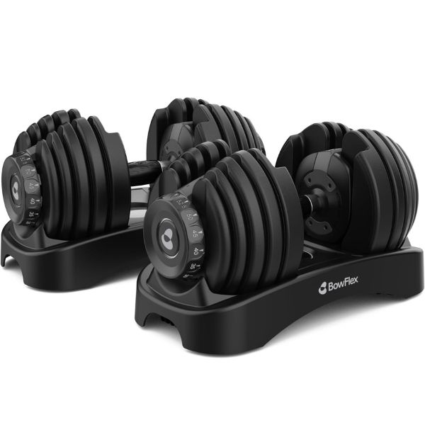 Bowflex SelectTech 552 Adjustable Dumbbells for Home Gym Beginners